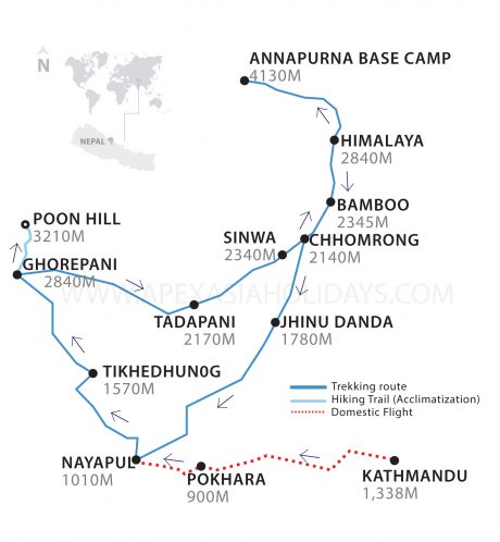 Annapurana-Base-Camp-Trek-map Annapurna Base Camp Trek Map