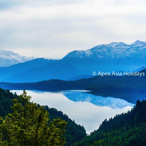 Rara Lake View from en route of Murma Top with Apex Asia Holidays in Western Nepal Tourism